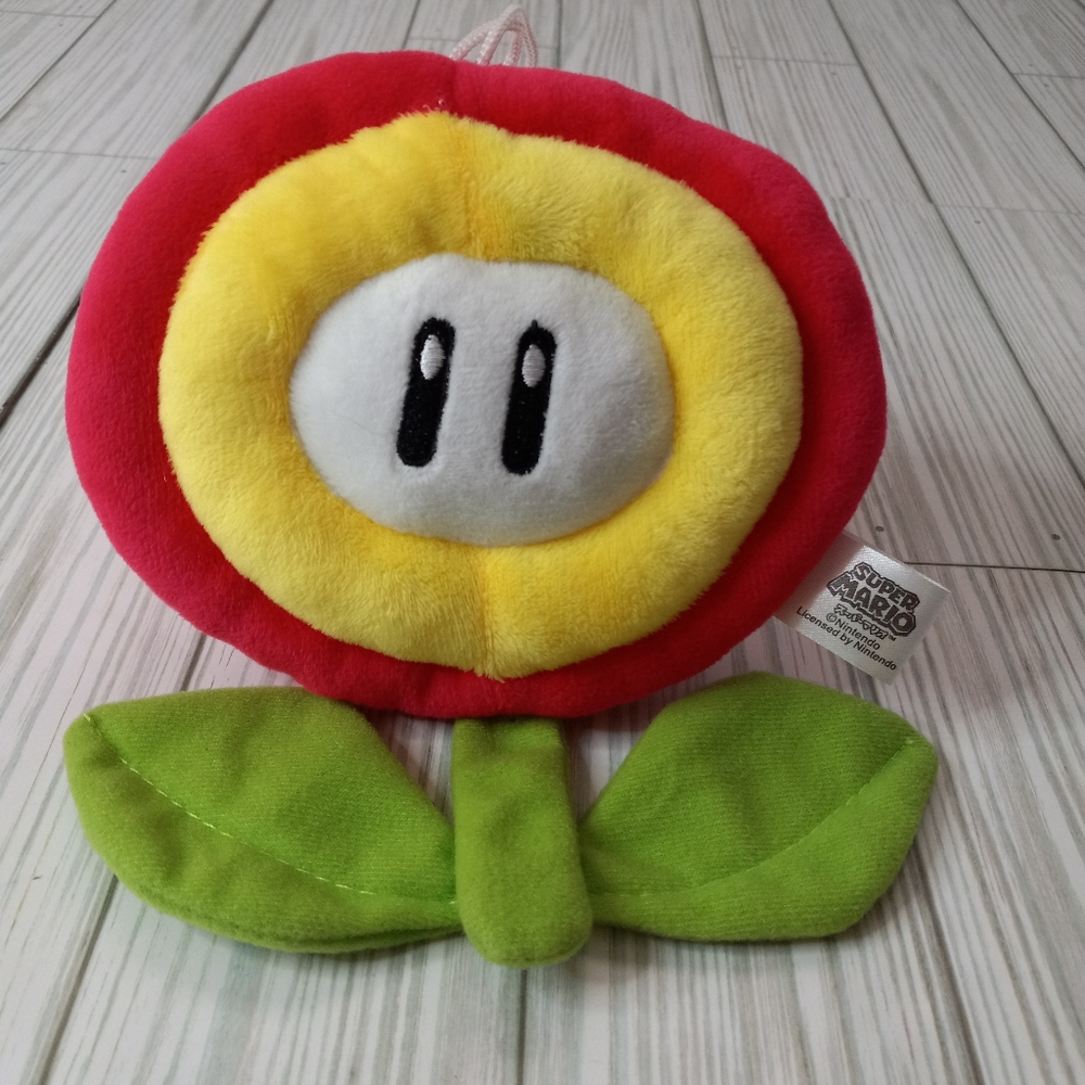 San-ei Super Mario Bros Fire Flower Plush